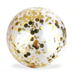 Кулька баблс з метафаном золот.конф.36см.( 10п.) 2252 Китай