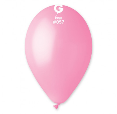 Кульки пастель 12" рожеві 100шт 11571 Gemar