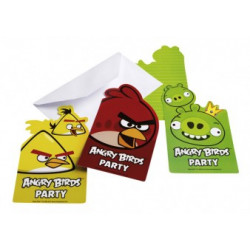 Запрошення Angry Birds 1шт
