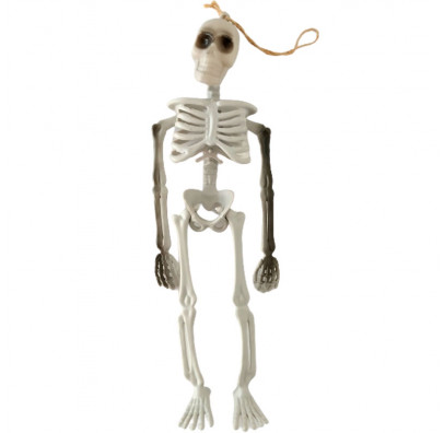 Пласмасовий скелет 30см хелловін