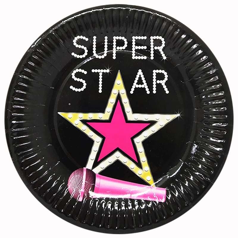 Тарілки SUPER STAR  8шт/уп