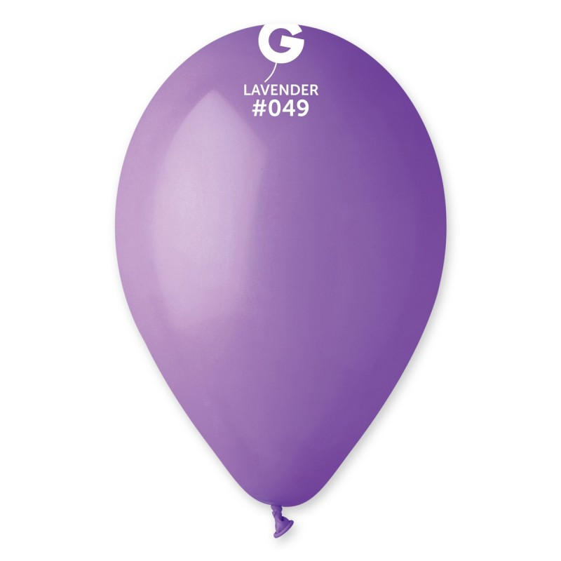 Повітряна кулька фіолетова пастель