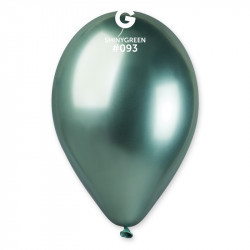 Повітряні кульки зелені хром