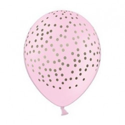 Воздушные шарики розовые с...