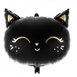 Повітряна кулька фольгована Чорний кіт