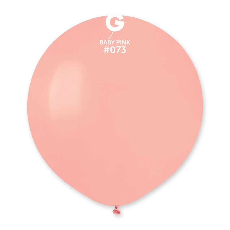 Повтіряні кульки 19" Рожеві Бейбі