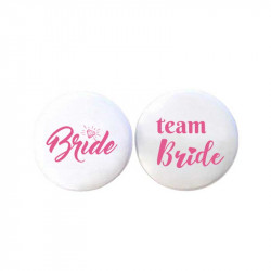 Значок  Bride to be/ Team...