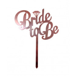 Топер Bride to be рожеве...