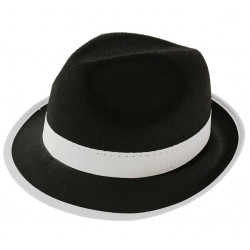 Шляпа Ганстера черный