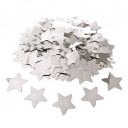 Конфеті зірки срібні