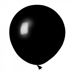 Воздушный шарик черный...