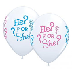 Воздушные шарики He or she?...