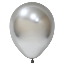 Воздушные шарики серебряные...