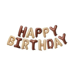 Кульки Букви Happy Birthday...