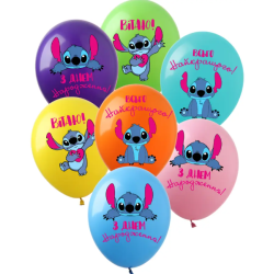 Повітряні кульки Стіч 1 шт