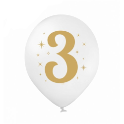 Воздушный шарик цифра "3"