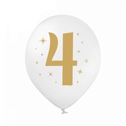 Повітряна кулька цифра "4"