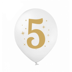 Повітряна кулька цифра "5"