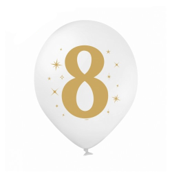 Повітряна кулька цифра "8"