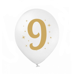 Повітряна кулька цифра "9"