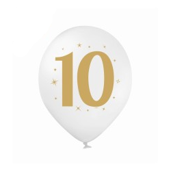 Повітряна кулька цифра "10"