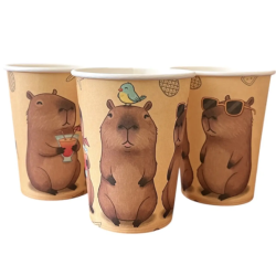 Стаканчики Капібара 8шт/уп