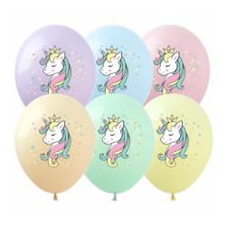 Воздушные шарики Единорог 1 шт