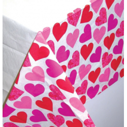 Скатертина Сердечка Amscan