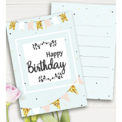 Запрошення листівка міні...