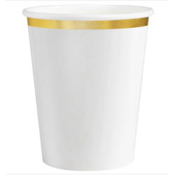 Стаканчики паперові білі з...