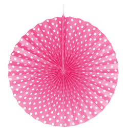 Розетка бумажная розовая 30...