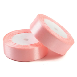 Стрічка атласна рожева...