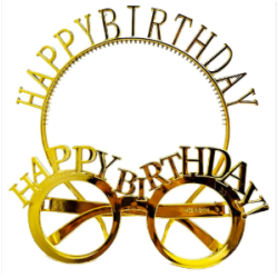 Набір Happy birthday  обруч...