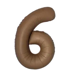 Кулька Цифра 6 Slim Шоколад...