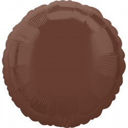 Шарик фольгированный круглый Шоколад