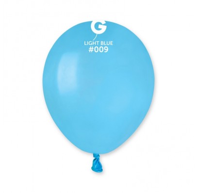 Кульки 5" А50 блакитні пастель