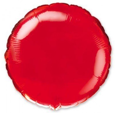 Кулька кругла червона