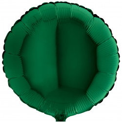 Шарик фольгированный Круглый зеленый