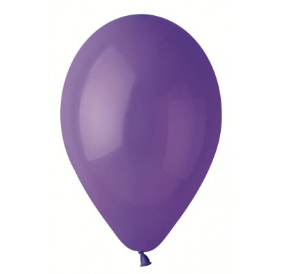 Кульки фіолетові 12" пастель (30см) 100шт/уп