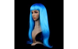 Перука Пряма голуба