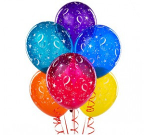 🎈Латексні повітряні кульки з малюнком: купити повітряну кульку | FUNFAN